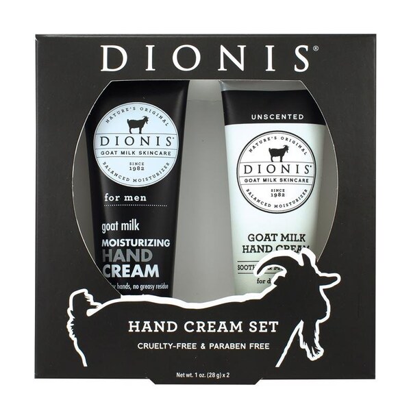 Dionis Dionis Goat Milk Fresh & Unscented Scent Hand Cream Gift Set 1 oz 2 pk C33530-2 - main